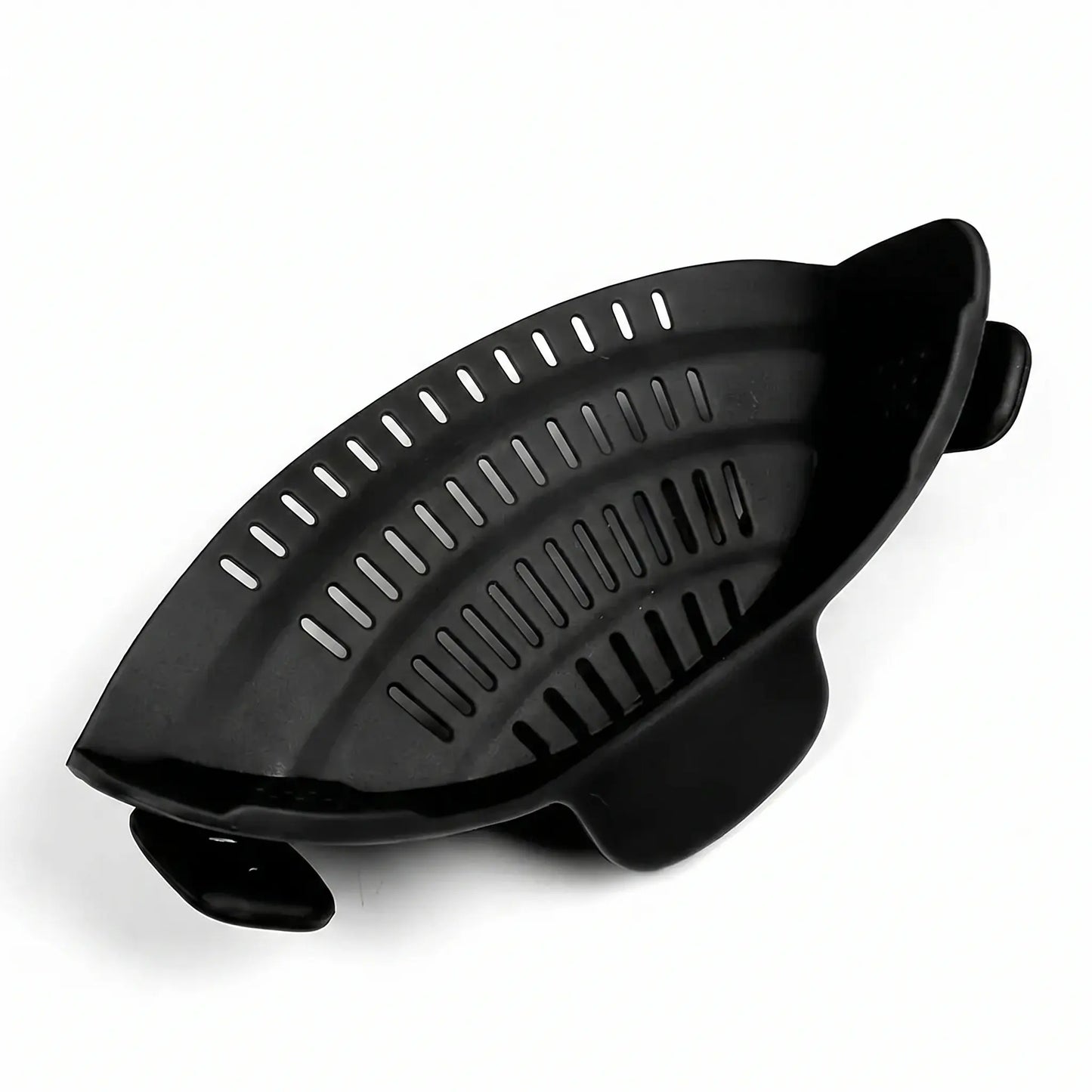Clip-On Pasta Strainer for Pots & Pans — Adjustable Stainless Steel Pot Strainer