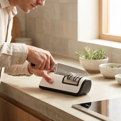 Professional Knife Sharpener — 4-Stage Electric Blade Sharpener