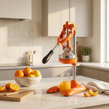 Stainless Steel Manual Juicer Hand Press —  Professional Lever Citrus Juicer