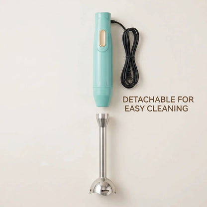 Immersion Blender Handheld 400W — Stainless Steel Stick Blender for Soups