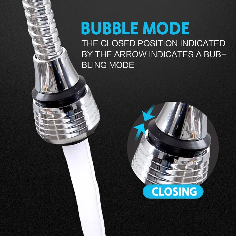 Faucet Sprayer Attachment — Rotating Water-Saving Kitchen Extender