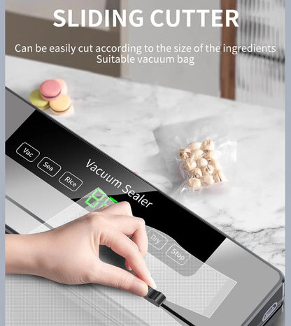 Vacuum Sealer for Food — 4-Mode Electric Food Sealing Machine
