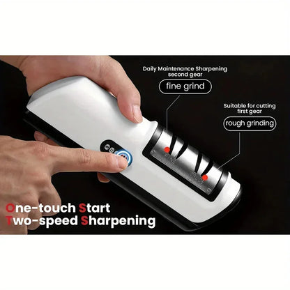 Professional Knife Sharpener — 4-Stage Electric Blade Sharpener