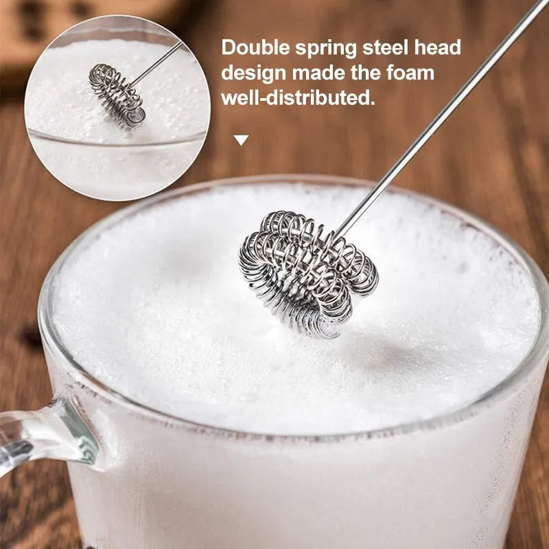 Cold Foam Maker & Milk Frother —  19,000 RPM Electric Whisk for Coffee