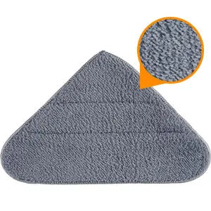 Wall Cleaner Mop with Long Handle —  360° Triangle Head for Walls & Ceilings
