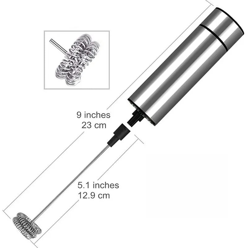 Cold Foam Maker & Milk Frother —  19,000 RPM Electric Whisk for Coffee